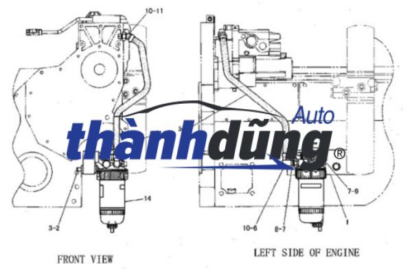 BƠM TAY DẦU SSANGYONG REXTON | 0K52A13490A - Ảnh 4