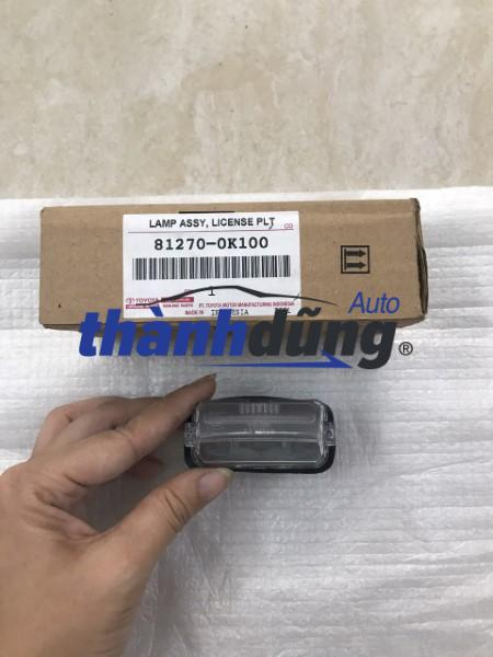 ĐÈN SOI BIỂN SỐ XE TOYOTA INNOVA 2018 | 812700K100