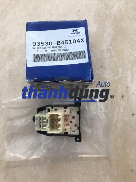 CÔNG TẮC CHỈNH GƯƠNG XE HYUNDAI I10 2015 | 93530B45104X