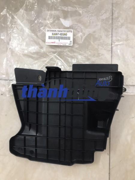 ỐP CHE KÉT NƯỚC DƯỚI XE TOYOTA VIOS | 53287-0D260