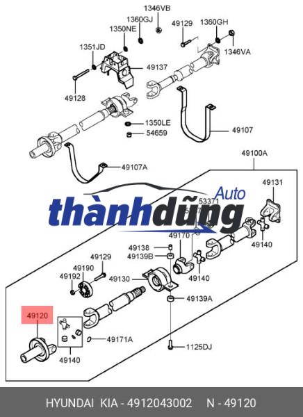 khẩu nối các đăng, đầu khẩu các đăng