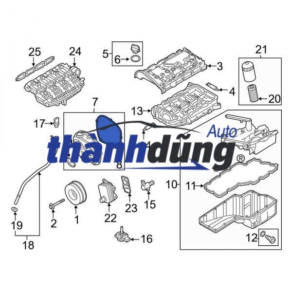 gioăng ốp dàn cam