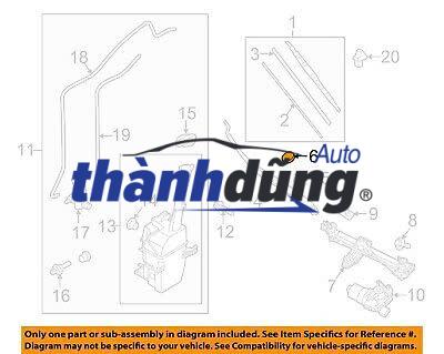 NẮP ĐẬY CẦN GẠT MƯA XE HONDA CIVIC 2010 | 91611-S5A-000 - Ảnh 5