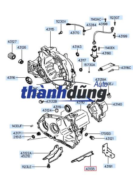 CÀNG CUA ĐI SỐ FORD ECOSPORT 2020 | KTCA6P7C602CD - Ảnh 5