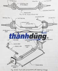 DÍ TRƯỚC HYUNDAI HD78 2003-2014 | 51110-5H001 - Ảnh 5