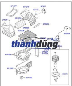 hộp quạt dàn lạnh hay hộp quạt dàn sưởi