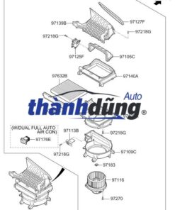 hộp quạt dàn lạnh hay hộp quạt dàn sưởi