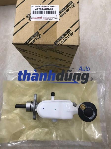 TỔNG PHANH TOYOTA FORTUNER 2006 | 472010K040