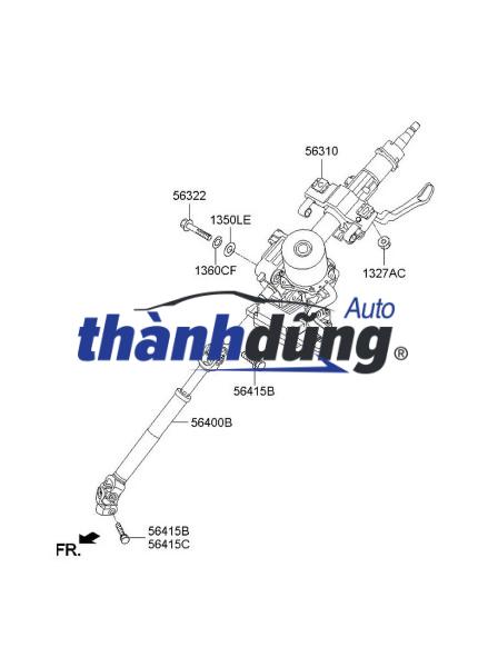 CỌC LÁI ĐIỆN KIA FORTE 2.0 2014 | 56300-A7100 - Ảnh 6