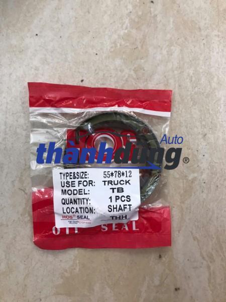 PHỚT LÁP SAU KIA K3000 55X78X12 | KOS191224