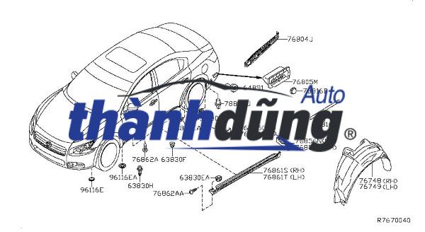 BẬC LÊN XUỐNG TRÁI CHEVROLET CAPTIVA 2009 | 95493719 - Ảnh 5