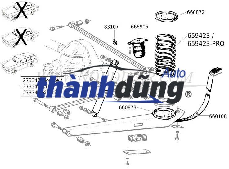 GIẢM CHẤN NHÍP SAU MAZDA BT50 2016 | UC3C281A1B - Ảnh 6
