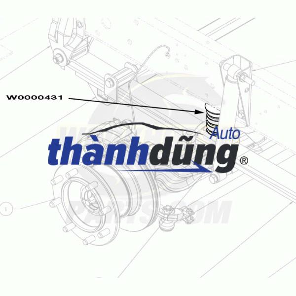 GIẢM CHẤN NHÍP SAU MAZDA BT50 2016 | UC3C281A1B - Ảnh 4