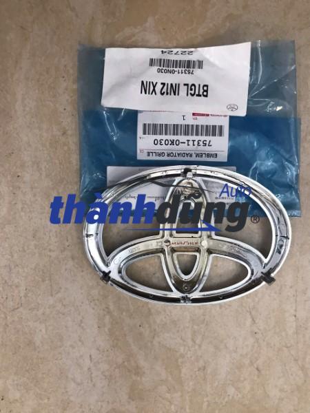 BIỂU TƯỢNG CA LĂNG TOYOTA AVANZA 2017-2021 | 753110K030