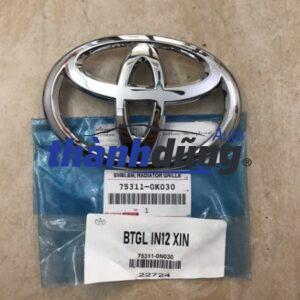 BIỂU TƯỢNG CA LĂNG TOYOTA AVANZA 2017-2021 | 753110K030