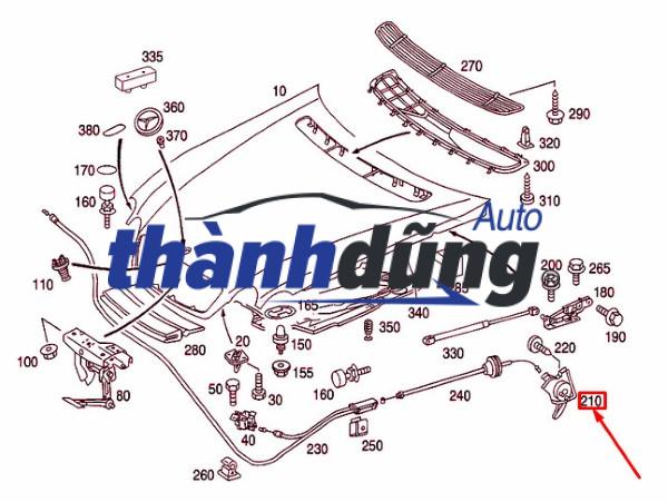 DÂY GIẬT NẮP CAPO ISUZU MUX 1.9 2018 | 898071760 - Ảnh 4