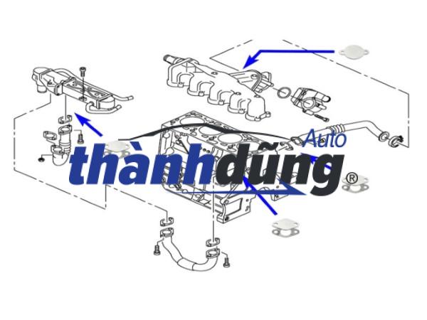 KÉT LÀM MÁT VAN KHÍ THẢI EGR HYUNDAI HD65 | 28416-4C000 - Ảnh 4