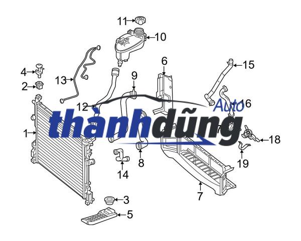 CAO SU CHÂN KÉT NƯỚC HYUNDAI VERACRUZ 2006-2013 | 253362B000 - Ảnh 6