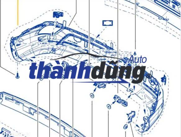 NẸP MẠ BA ĐỜ SỐC SAU GIỮA MERCEDES E200 | 2128852021 - Ảnh 8