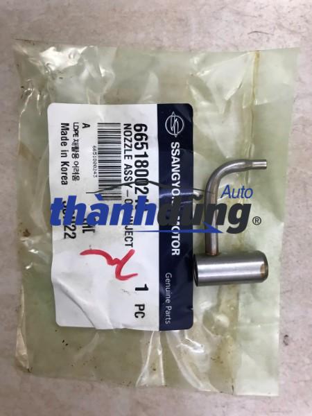 VÒI DẦU BÉC PHUN SSANGYONG TIVOLI | 6651800243
