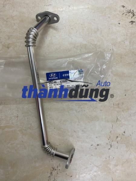 TUY Ô HỒI DẦU TURBO HYUNDAI STAREX | 2824642600