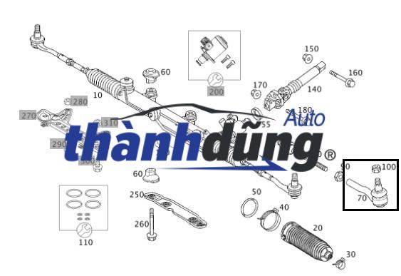 CAO SU CHÂN THƯỚC LÁI MERCEDES SLK250 | 0140330148 - Ảnh 5