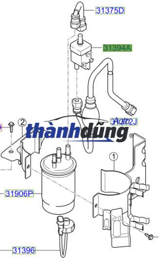 SẤY NHIÊN LIỆU KIA SEDONA 2001-2006 | 31394H1950 - Ảnh 4