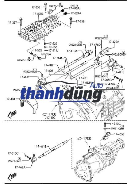 PHỚT CẦN ĐI SỐ XE FORD EVEREST 2010 | P50217492 - Ảnh 6
