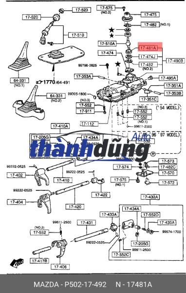 PHỚT CẦN ĐI SỐ XE FORD EVEREST 2010 | P50217492 - Ảnh 7