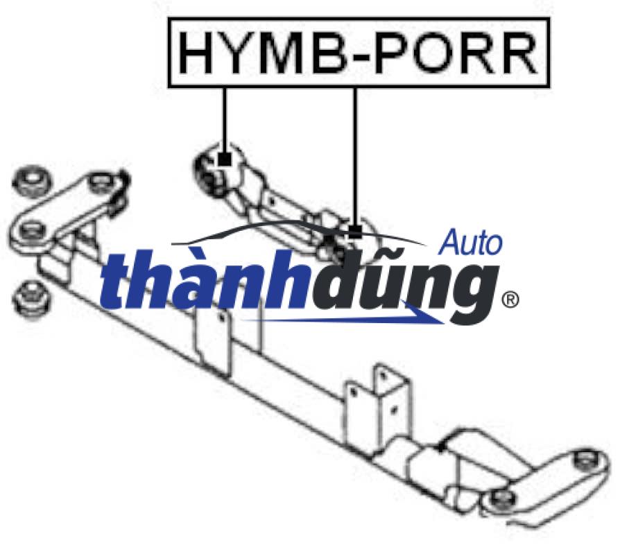 CAO SU TREO MÁY SAU HYUNDAI STAREX 2007 | 218234A001 - Ảnh 4