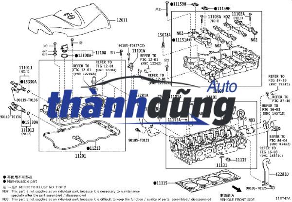 CẢM BIẾN VVTI TOYOTA VELOZ | 153300Y050 - Ảnh 4