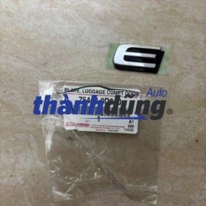 CHỮ E CỐP HẬU TOYOTA VIOS LIMO | 75444-0D340