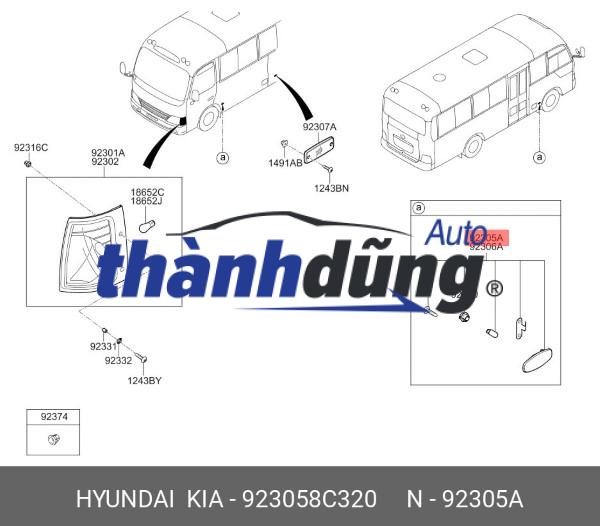 NẮP ĐẬY THÔNG GIÓ HYUNDAI COUNTY 2001 | 87740-5A100 - Ảnh 7