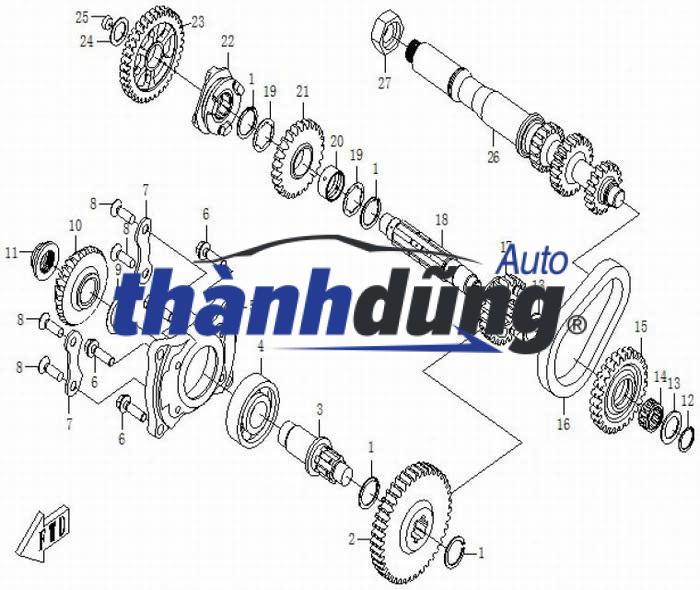 BÓT LÁI KIA BONGO 3 | 0K60A32510 - Ảnh 6