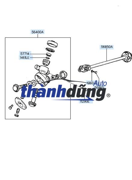 BÓT LÁI KIA BONGO 3 | 0K60A32510 - Ảnh 4