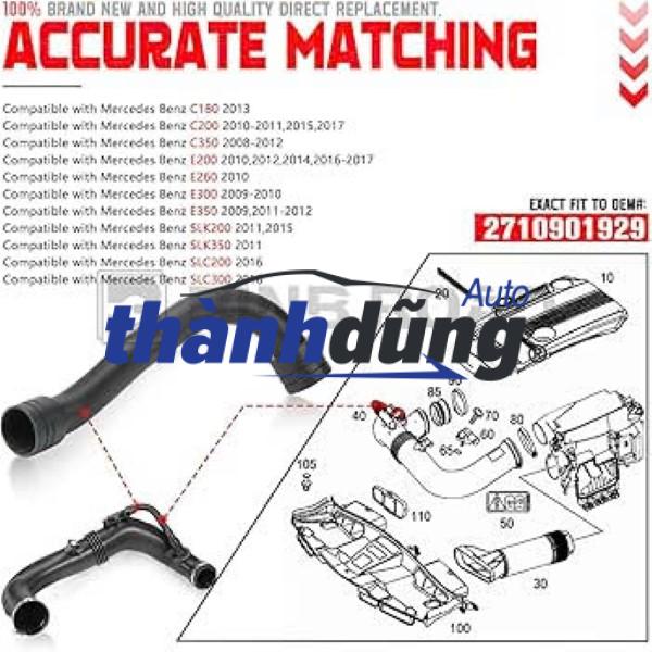 ỐNG KHÍ NẠP TURBO MERCEDES SLK250 | 2711801819 - Ảnh 4