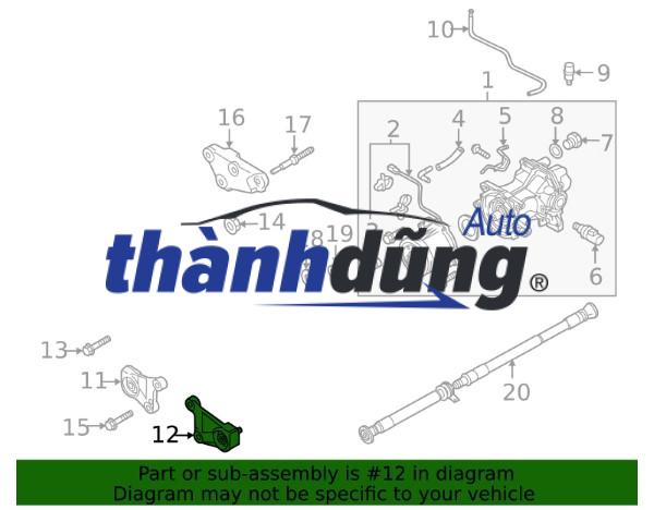 TAI BẮT CẦU SAU TRÁI MAZDA CX-9 2019 | KD35-28-68YA - Ảnh 5
