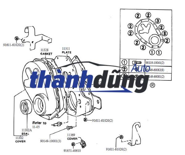 GIOĂNG BƯỞNG CAM SKODA YETI 2010-2018 | 06H103483E - Ảnh 6