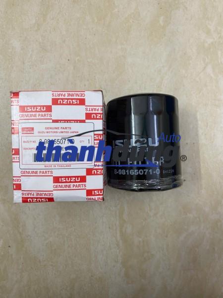 LỌC DẦU ISUZU MU-X 2018 | 8981650710