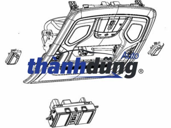 NẮP ĐÈN TRẦN XE TOYOTA CAMRY 2013 | 81393-06030 - Ảnh 5