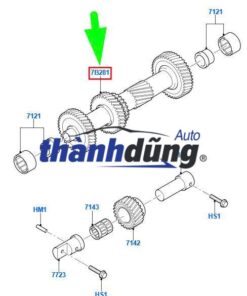 TRỤC 5 TẰNG, TRỤC BÁNH RĂNG 5 CẤP, TRỤC TRUYỀN ĐỘNG 5 TẦNG, TRỤC HỘP SỐ 5 CẤP, TRỤC TRUNG GIAN BÁNH RĂNG