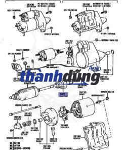 NHÔNG ĐỀ XE TOYOTA HIACE 2007 | 2801154380