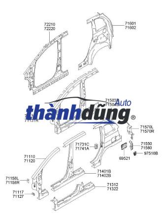 HÔNG NGOÀI SAU MITSUBISHI XPANDER 2018 | 78113W010P