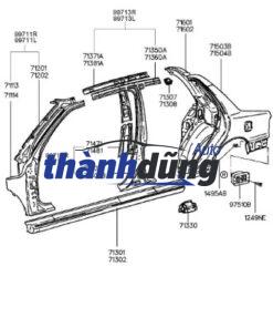 HÔNG NGOÀI SAU MITSUBISHI XPANDER 2018 | 78113W010P