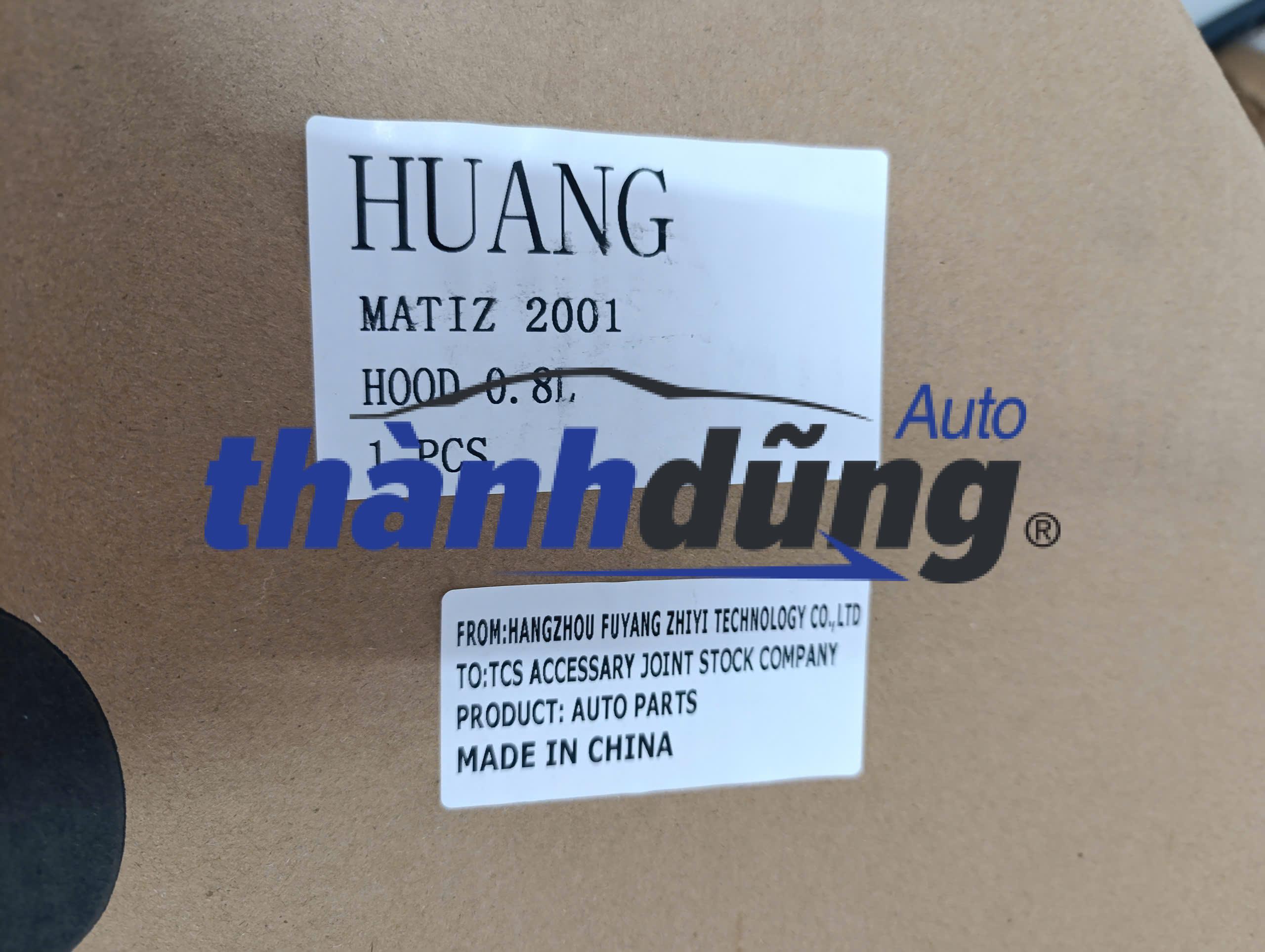 NẮP CAPO DAEWOO MATIZ 0.8 2003 | 96562438