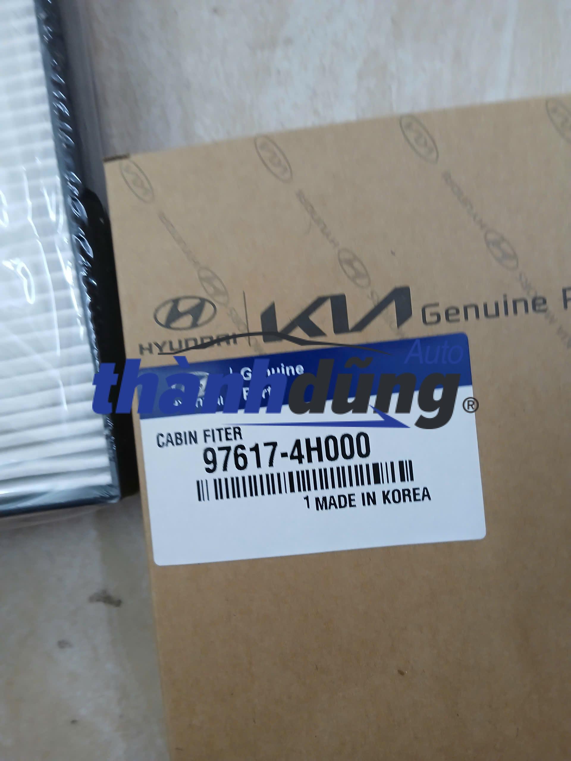 LỌC GIÓ ĐIỀU HÒA XE HYUNDAI STAREX GRAND | 281134H000