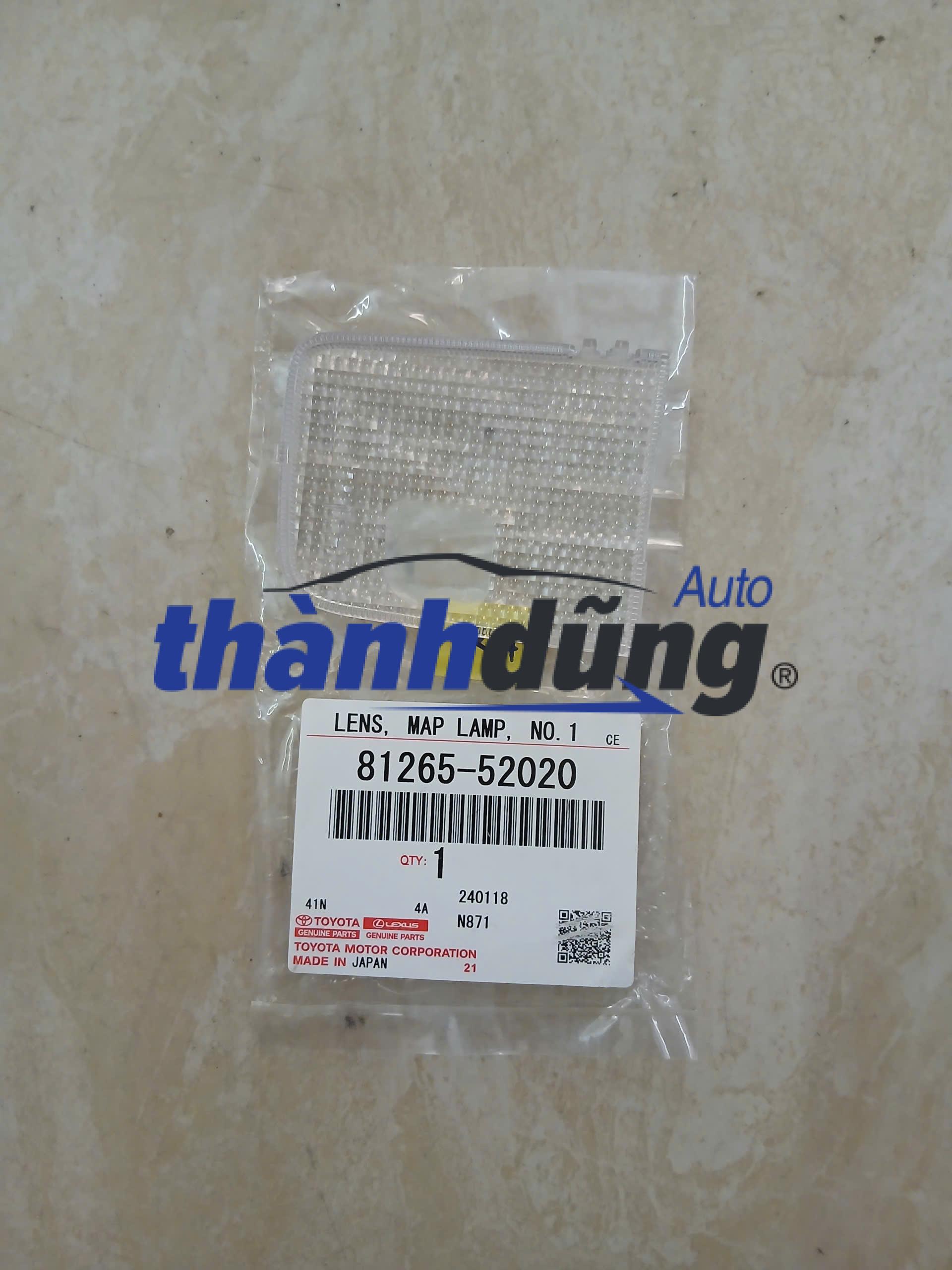 NẮP ĐÈN TRẦN PHỤ TOYOTA VIOS 2011 | 8126552020