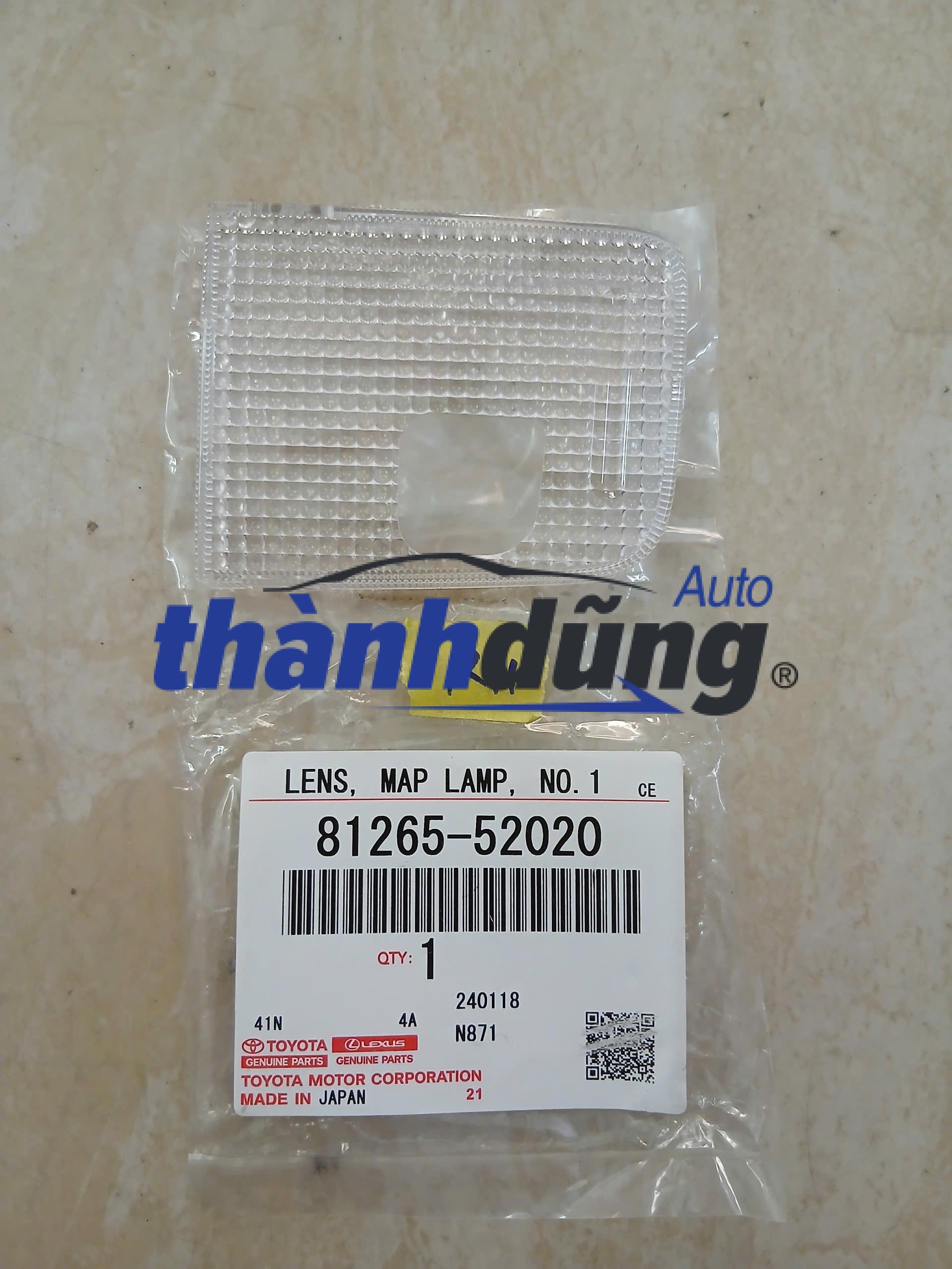 NẮP ĐÈN TRẦN PHỤ TOYOTA VIOS 2011 | 8126552020