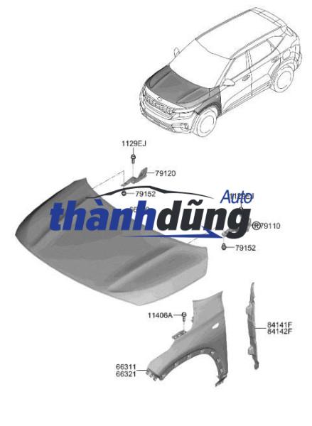 ốp nhựa dọc, ốp chống ồn má vè