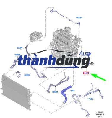 ỐNG NƯỚC GIÀN SƯỞI FORD FOCUS 2.0 2011 | 5M518274AA - Ảnh 6